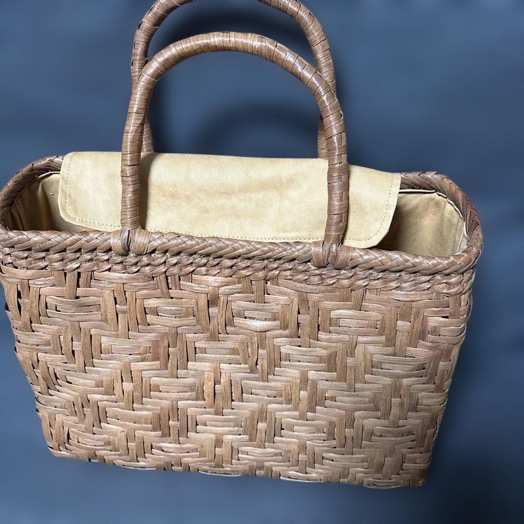 山葡萄 天然素材のかごトートバッグ