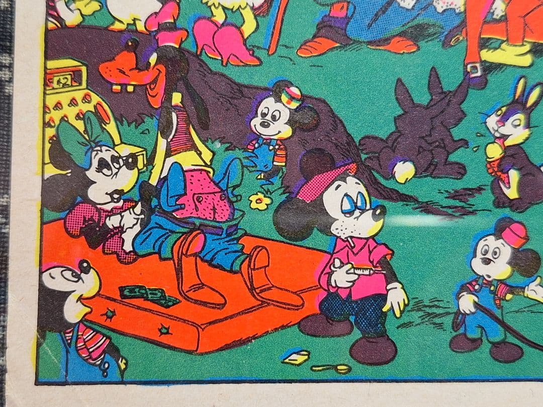 60's～ ディズニー ヴィンテージ ポスター エロ 当時物 ミッキー