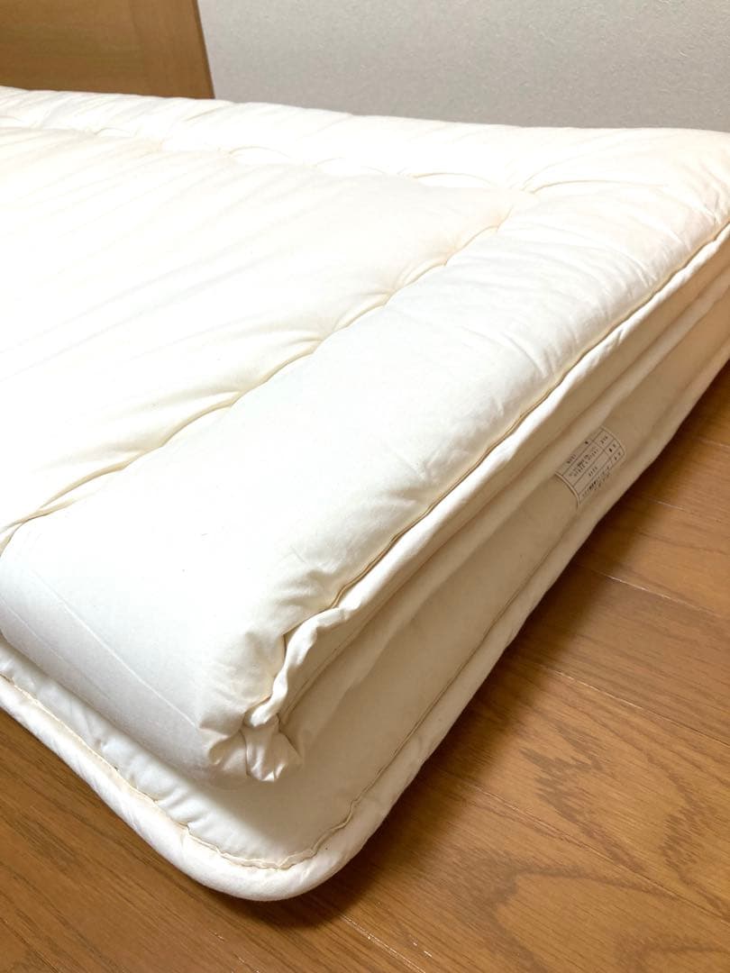 日本製オーガニック麻混敷ふとん　ダブル