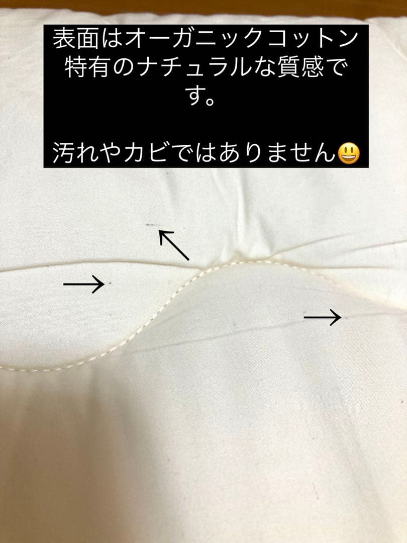 日本製オーガニック麻混敷ふとん　ダブル