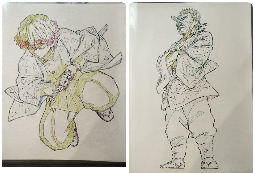 鬼滅の刃　ランチョンマット　ランチョンマットケース　複製原画　まとめ売り　凪