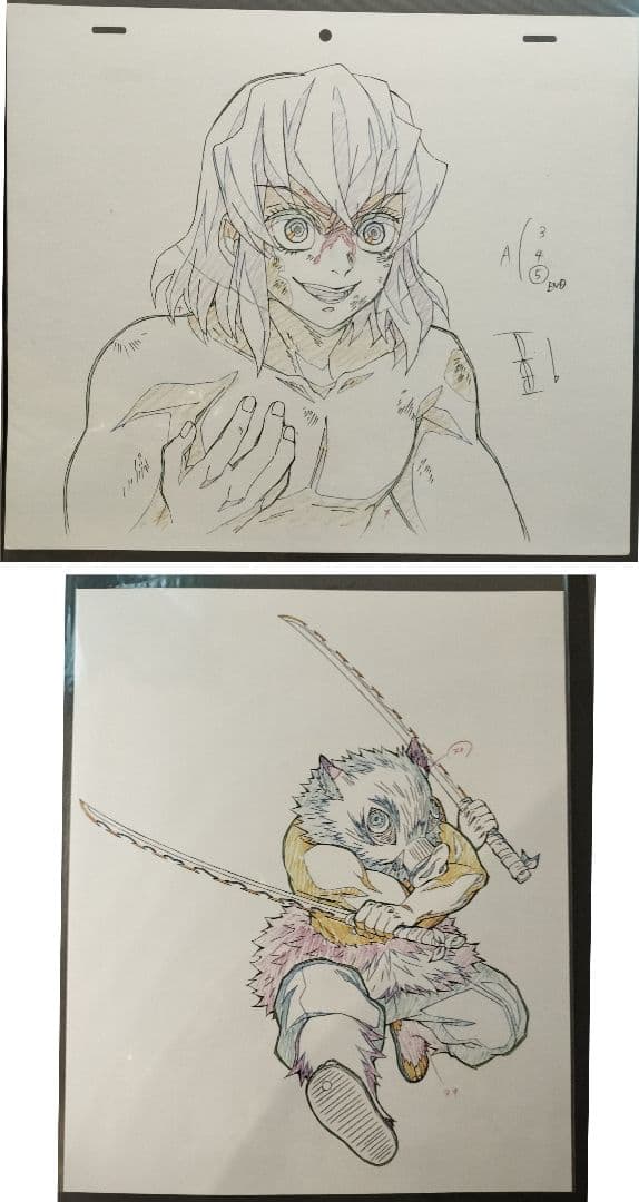 鬼滅の刃　ランチョンマット　ランチョンマットケース　複製原画　まとめ売り　凪