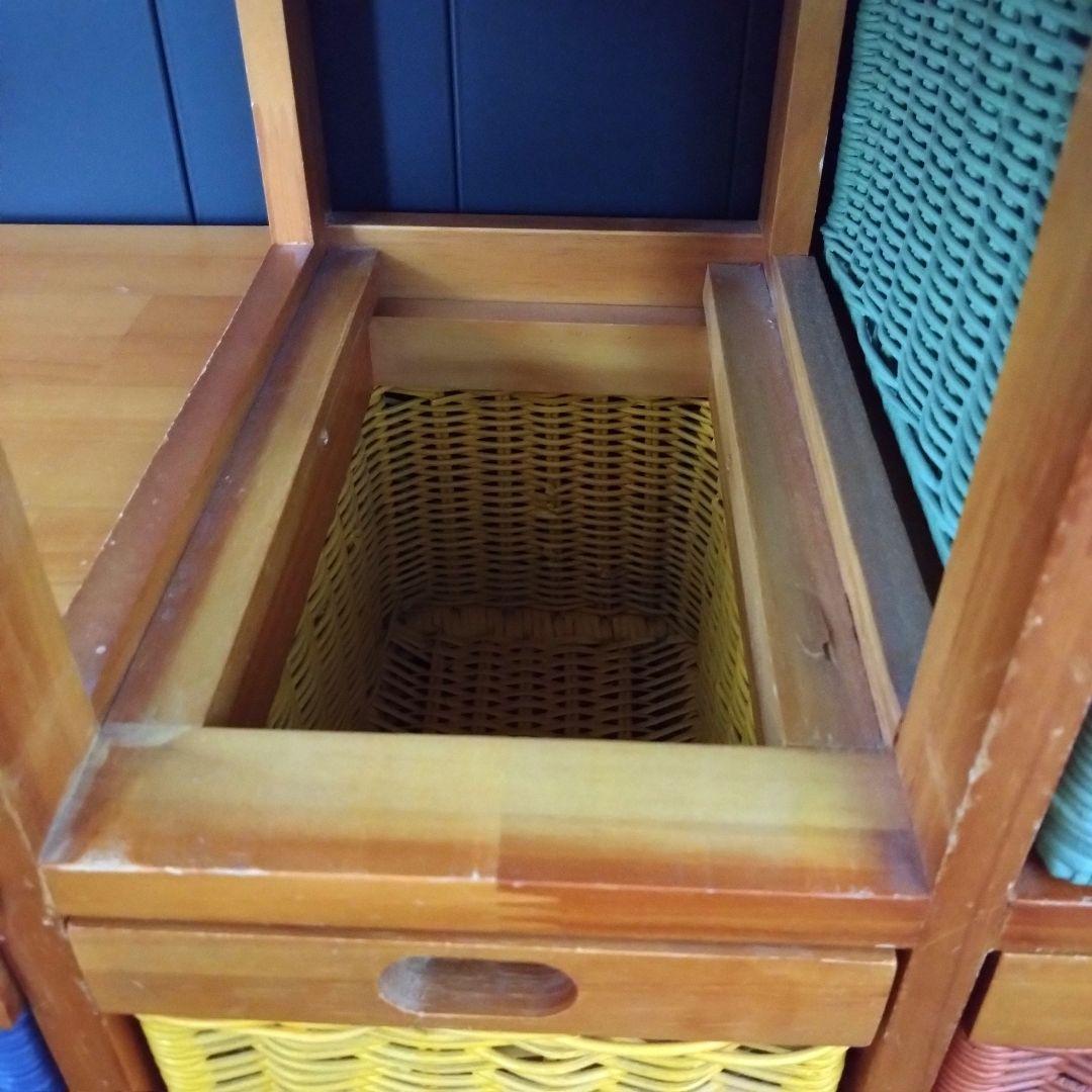 KOIZUMI ラタンチェスト 4段 ラタン 籐家具 コイズミ 家具 小物収納