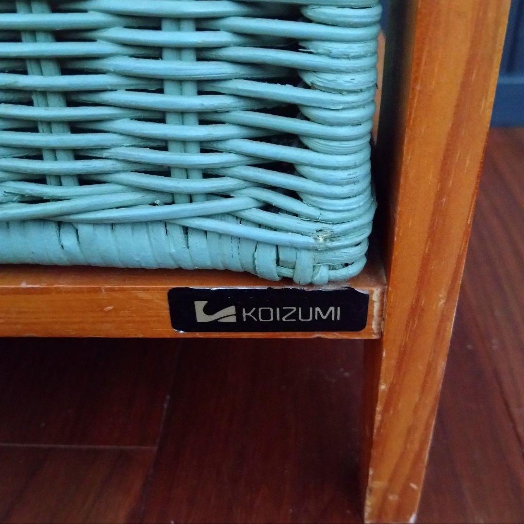 KOIZUMI ラタンチェスト 4段 ラタン 籐家具 コイズミ 家具 小物収納
