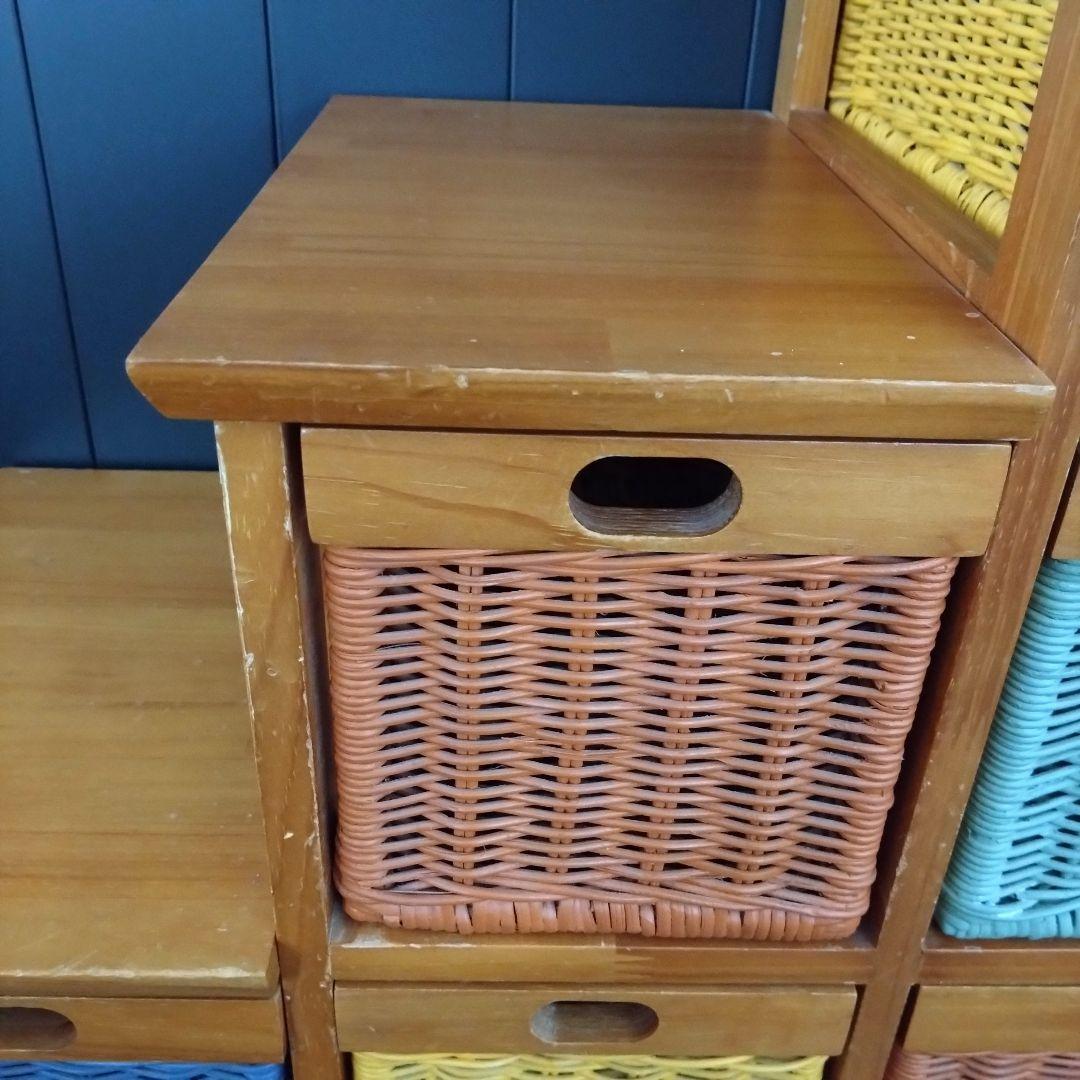 KOIZUMI ラタンチェスト 4段 ラタン 籐家具 コイズミ 家具 小物収納