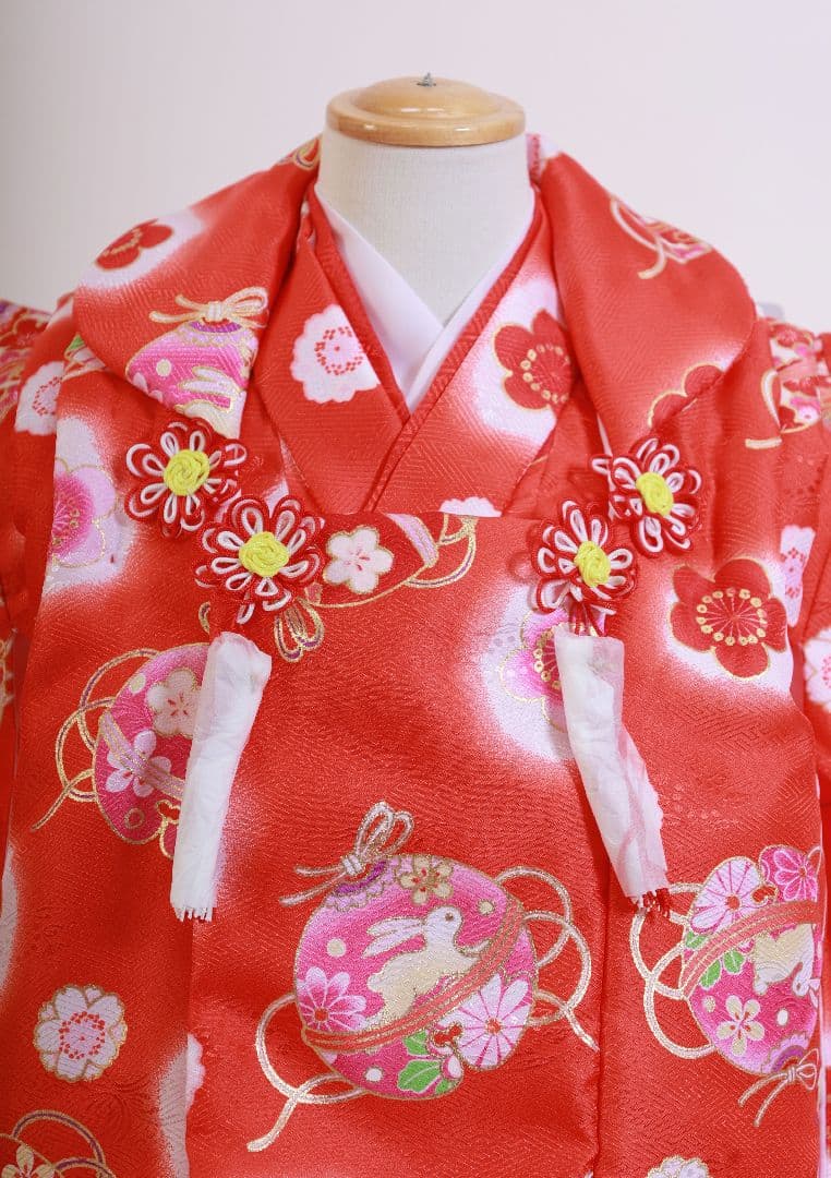 七五三○七五三着物○被布セット○着物セット○被布○着物○女の子○3歳○新品