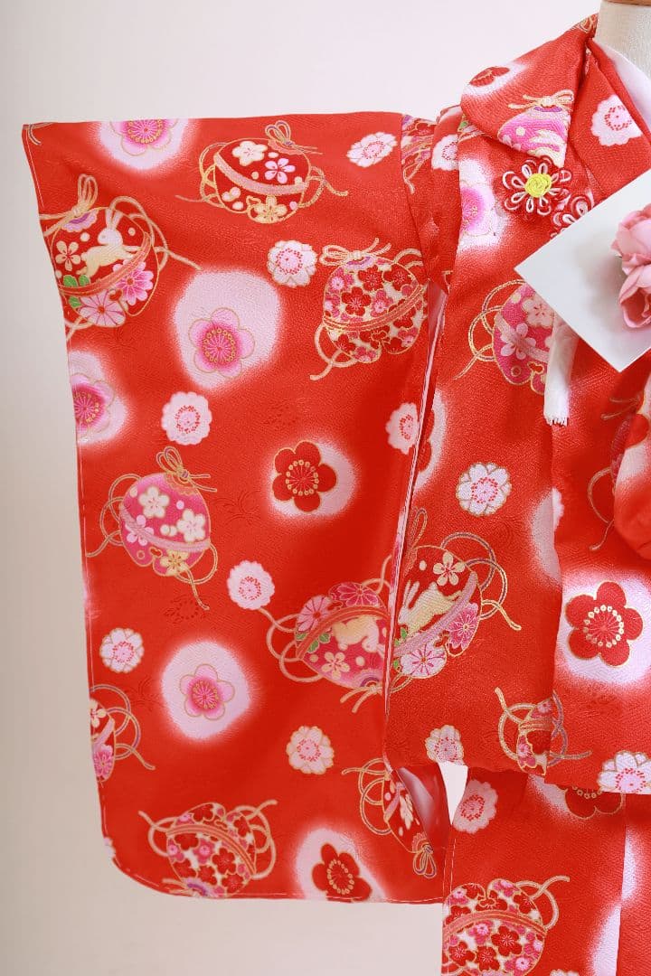 七五三○七五三着物○被布セット○着物セット○被布○着物○女の子○3歳○新品