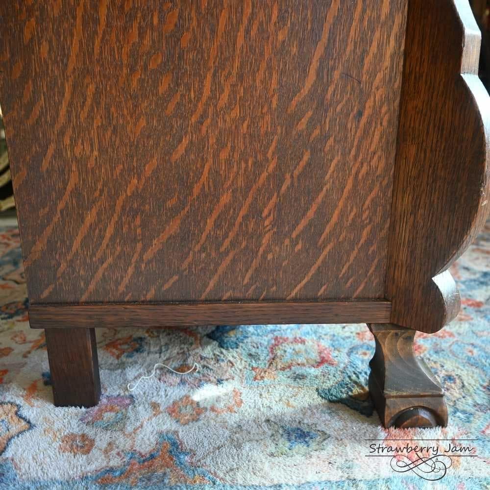 IFU-418 英国アンティーク オーク チェスト テレビボード 収納 イギリス