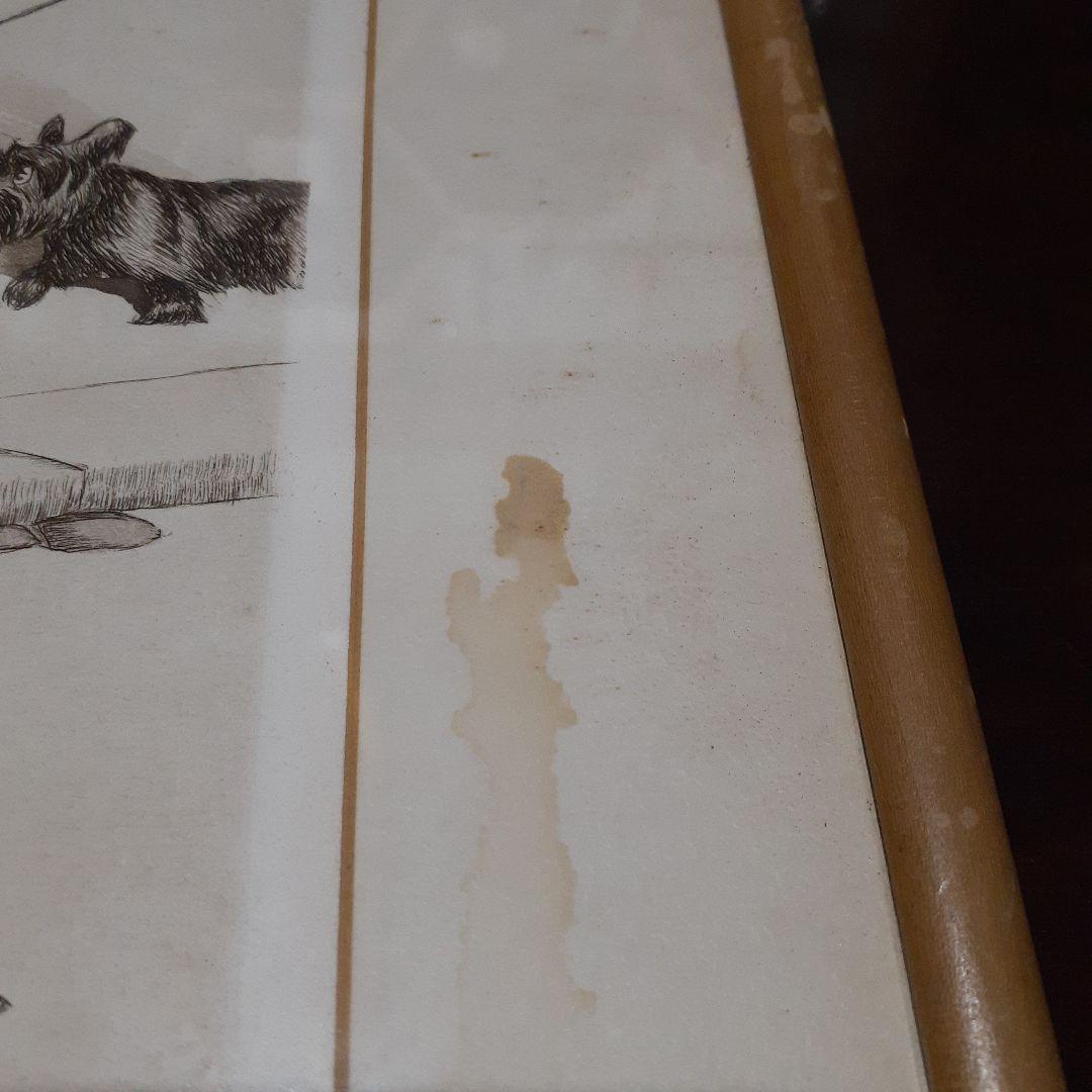 セール‼️ボリスオクライン、犬の絵 緻密な描写‼️手書き‼️ - メルカリ
