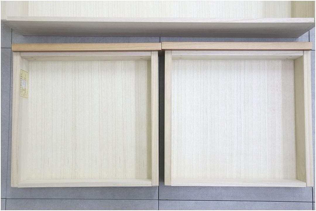 展示 美品 大川家具 Mobel メーベル チェスト 5段 整理タンス 幅90