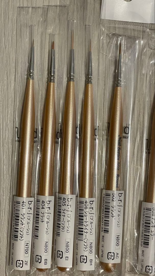 再値下げ b-r-s ブルーシュ ネイルブラシ ネイルアート セット売り