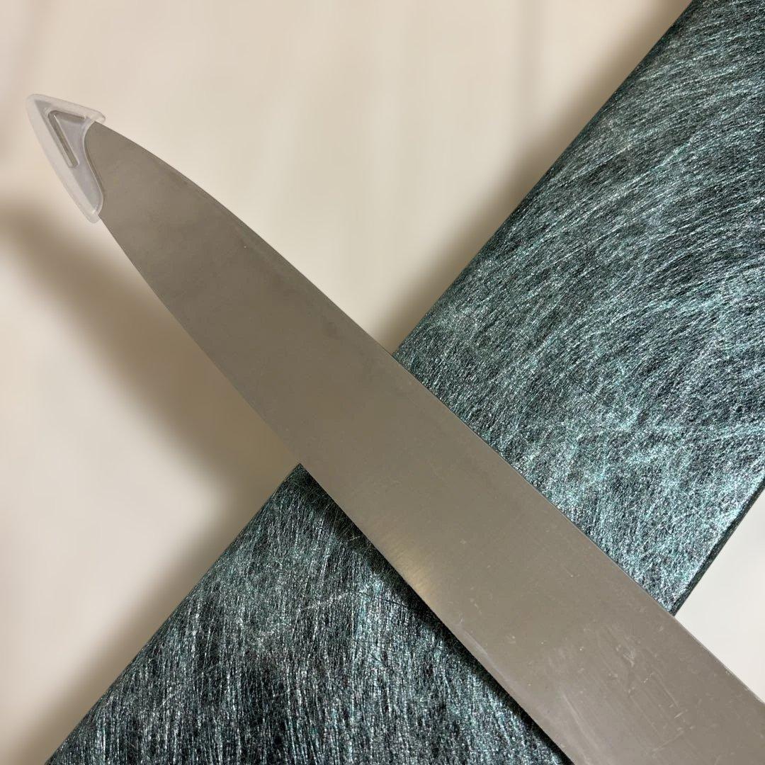 風刃 柳刃包丁 9寸 V金10号 刺身包丁 和包丁黒檀黒水牛角八角柄