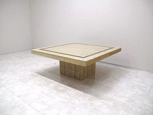 展示品イタリア Valdera「ALEX」センターテーブル 天然大理石　約46万