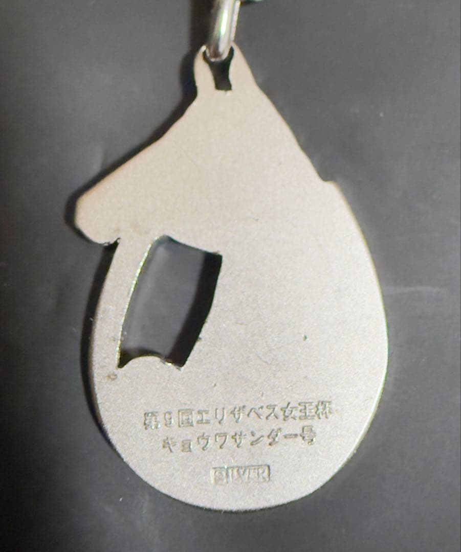 第9回エリザベス女王杯 キョウワサンダー号 ネックレス