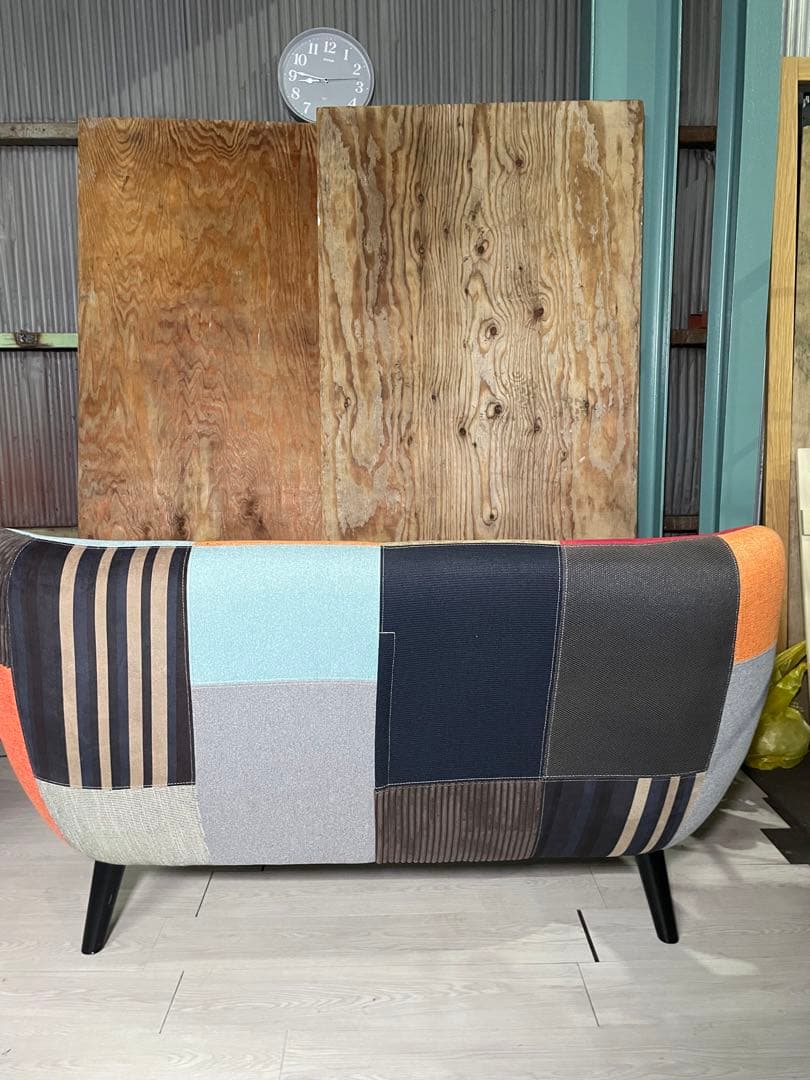 Francfranc ソファ ナビア パッチワーク