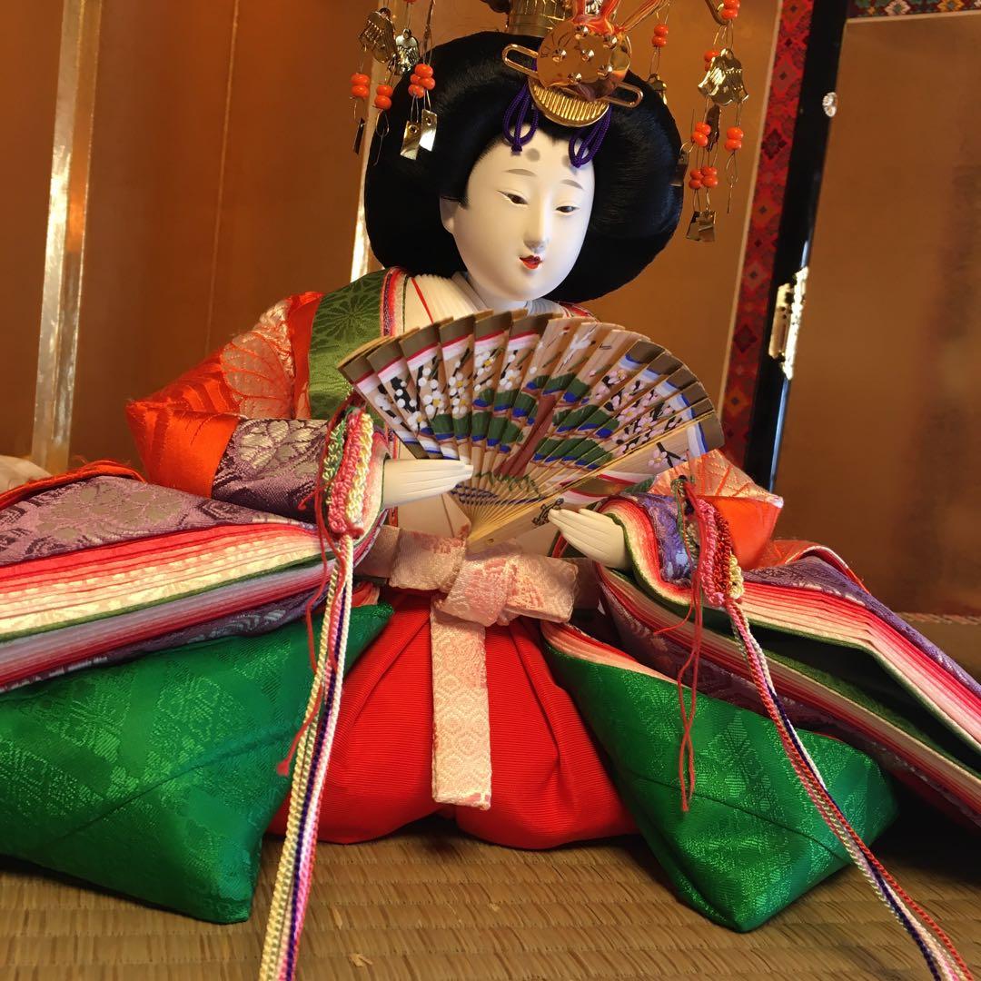 Ａ　雛人形　豪華7段飾り　有職雛　7代豊泉作