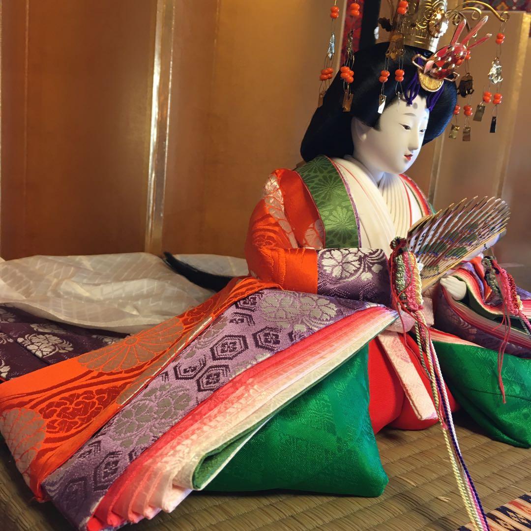 Ａ　雛人形　豪華7段飾り　有職雛　7代豊泉作