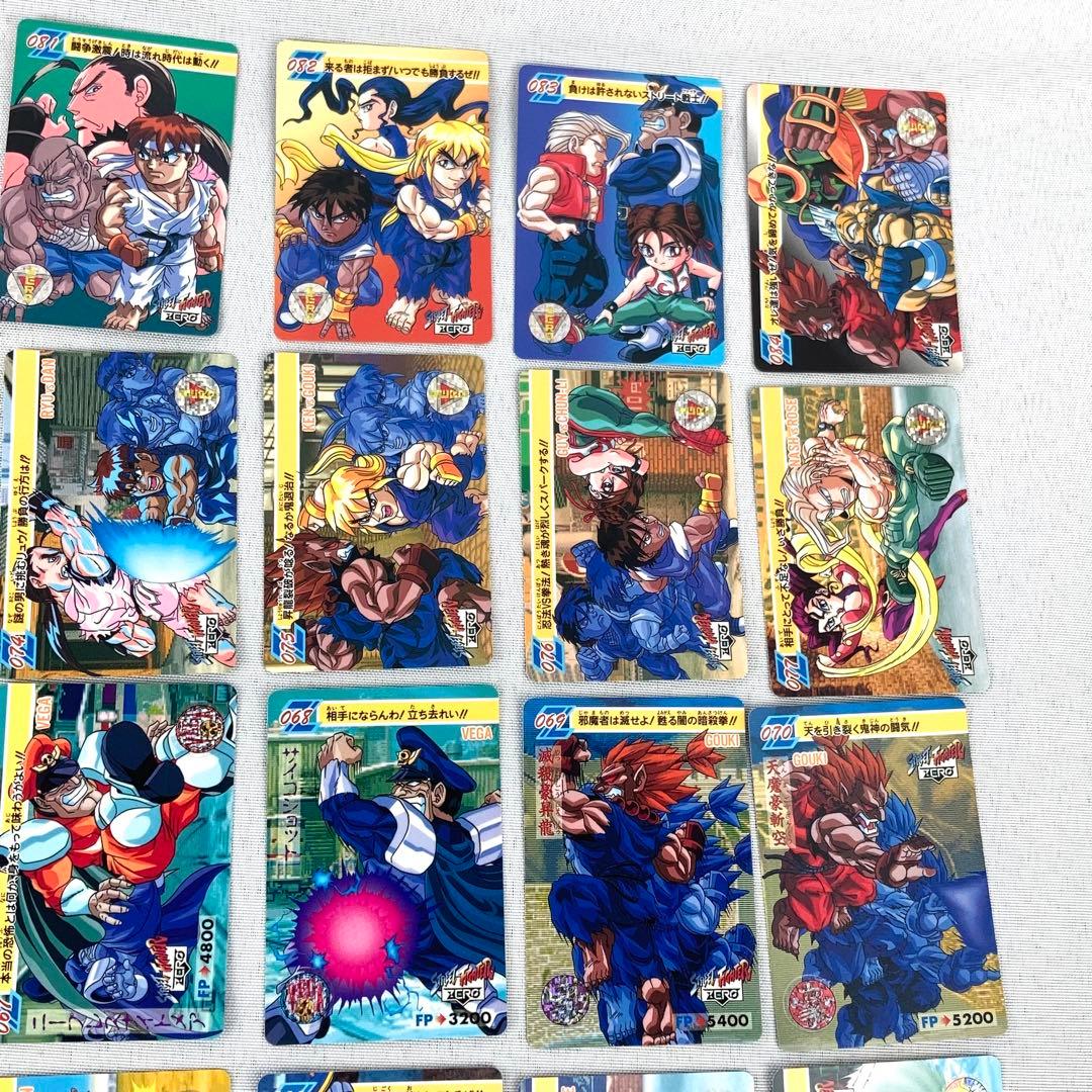 カードダス フルコンプ 42枚 ストリートファイターZERO パート2 - メルカリ