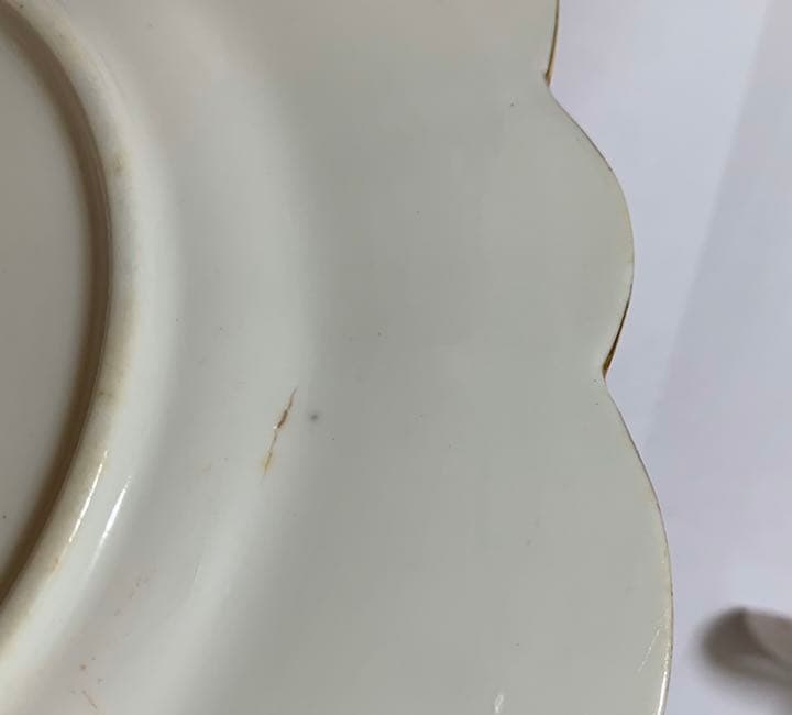 アンティーク　ワイルマン　カメオトリオ　赤