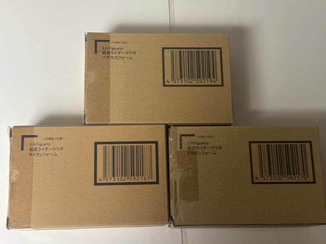 S.H.Figuarts 真骨彫製法 仮面ライダークウガ　セット