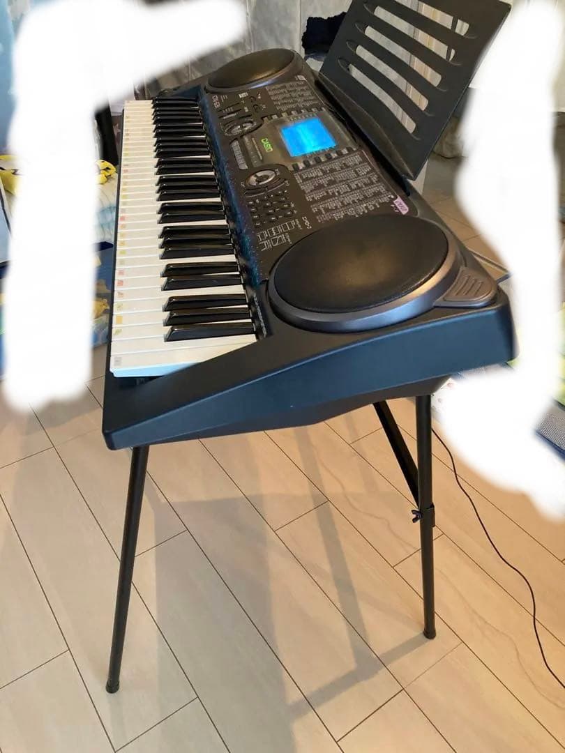 値下げ！CASIO CTK-631電子キーボード スタンド アダプタ61 鍵盤