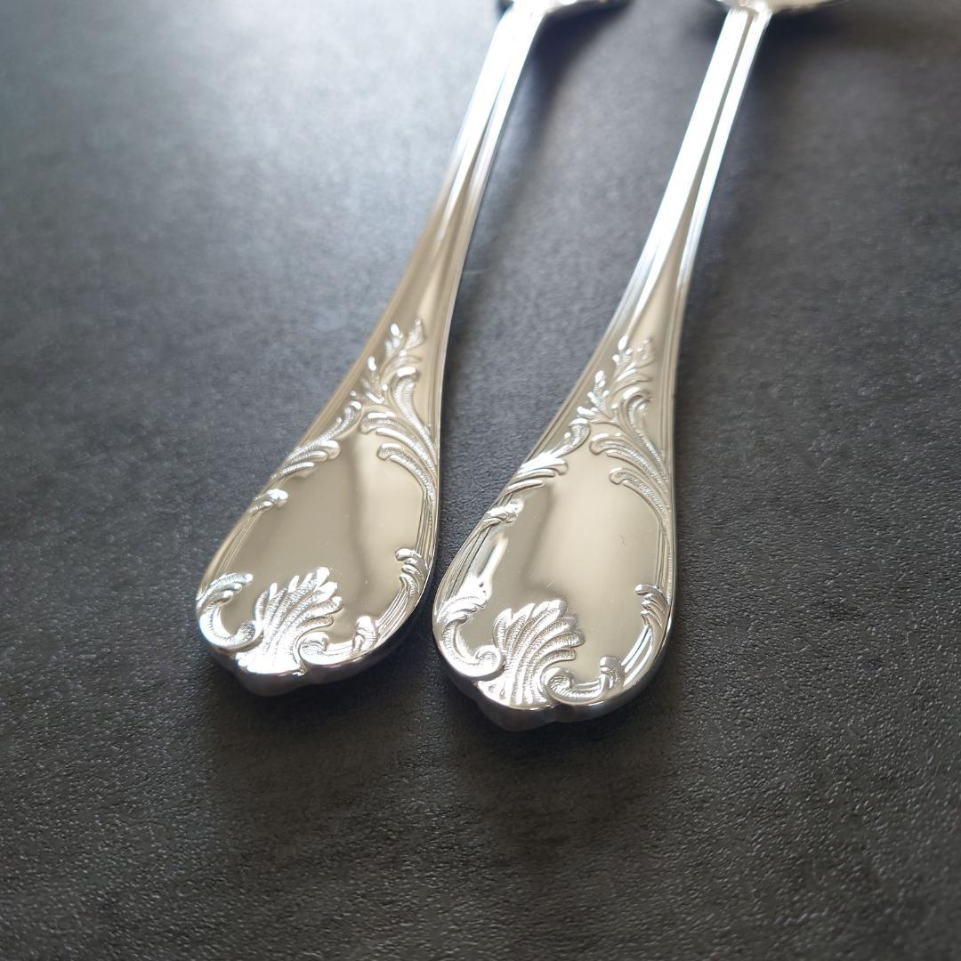 極美品 クリストフル マルリー サービングフォーク サービングスプーン