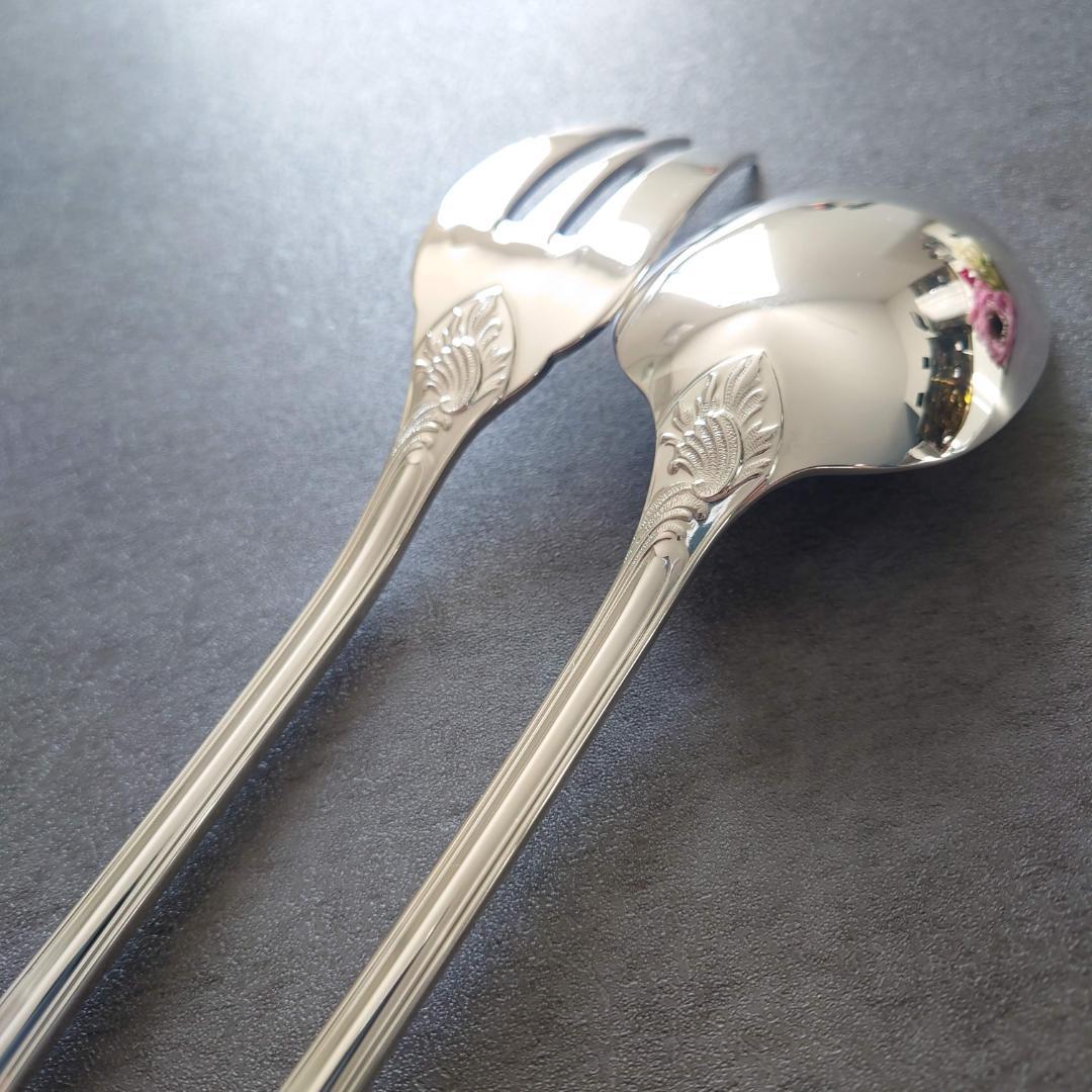 極美品 クリストフル マルリー サービングフォーク サービングスプーン
