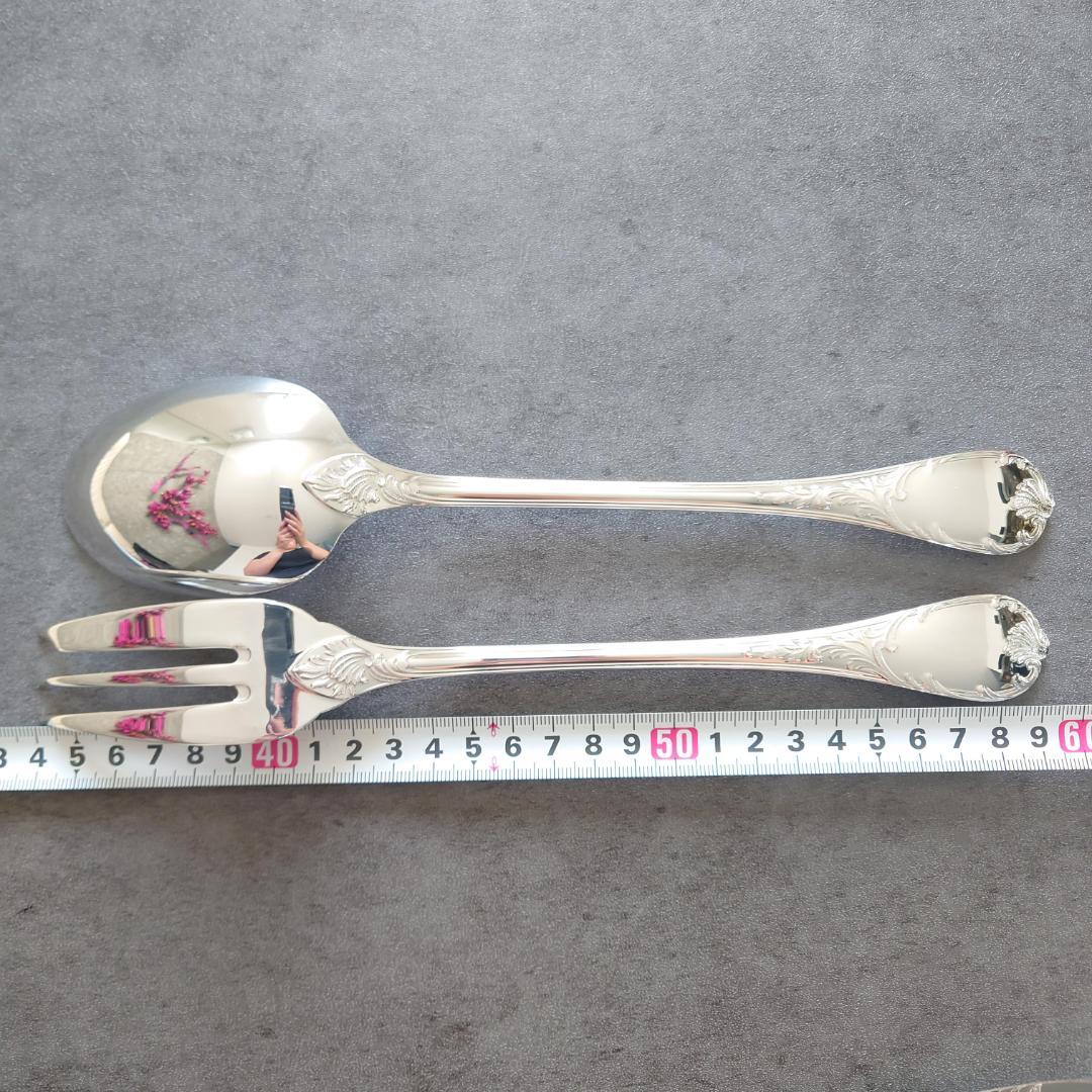 極美品 クリストフル マルリー サービングフォーク サービングスプーン