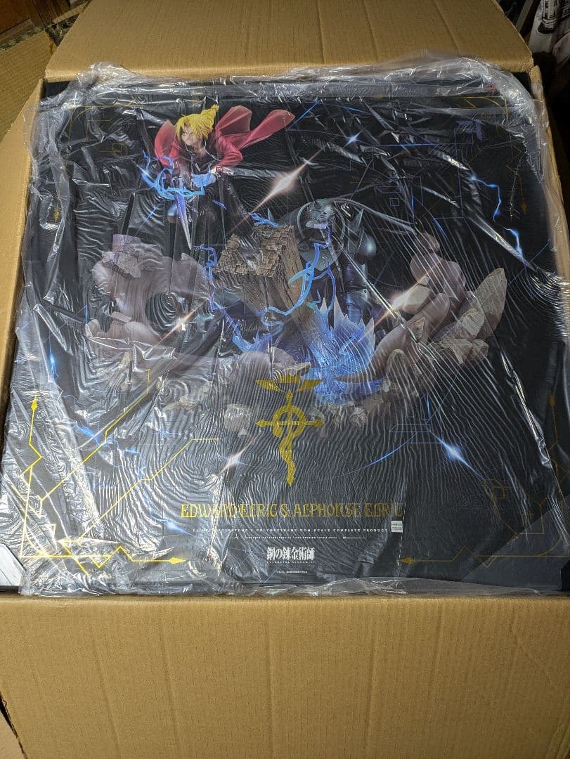 鋼の錬金術師 エドワードエルリック＆アルフォンスエルリック スタチュ フィギュア