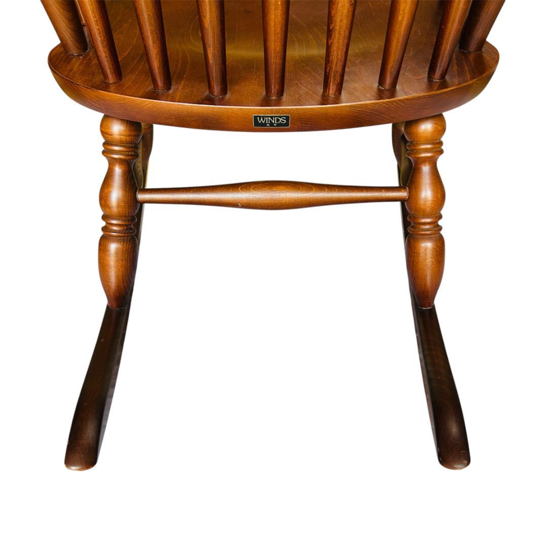 【飛騨家具】WINDS 太平 ロッキングチェア 揺り椅子 ウィンザー ブナ材