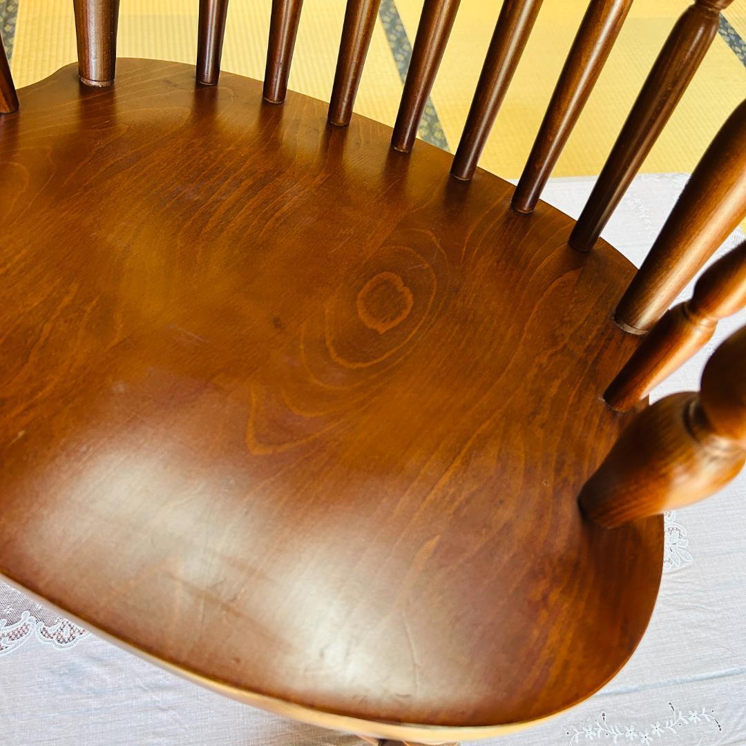 【飛騨家具】WINDS 太平 ロッキングチェア 揺り椅子 ウィンザー ブナ材