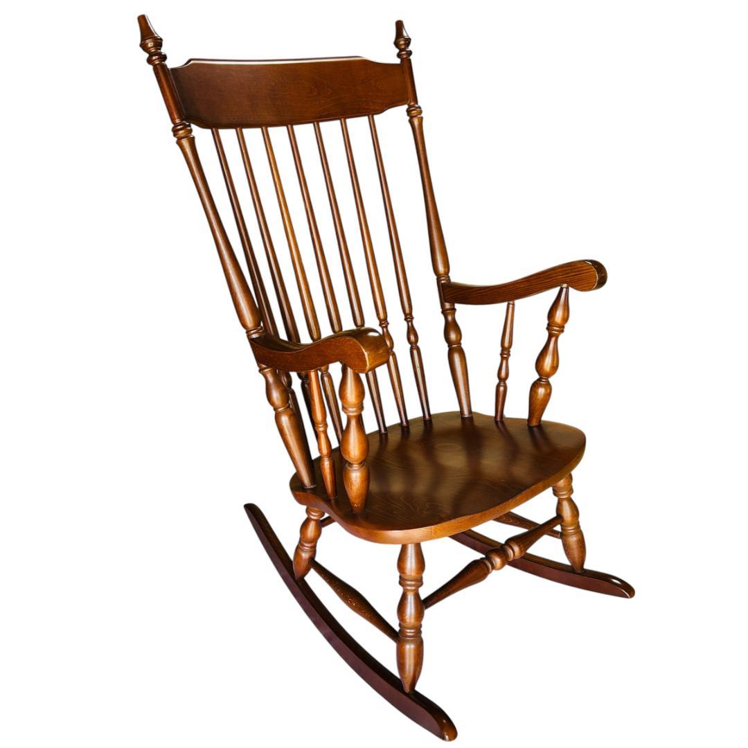 【飛騨家具】WINDS 太平 ロッキングチェア 揺り椅子 ウィンザー ブナ材
