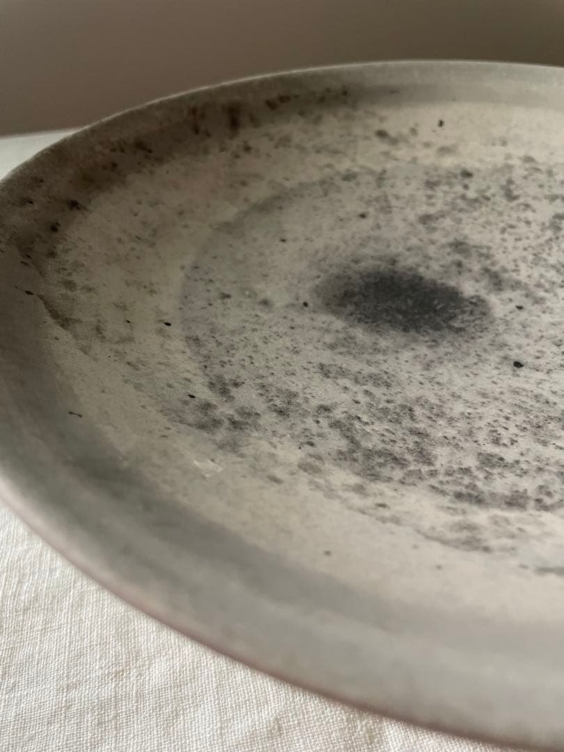 鮫島陽_ 舟 Boat 23.5cm×8.5cm 脚付き皿　高台コンポート皿　大