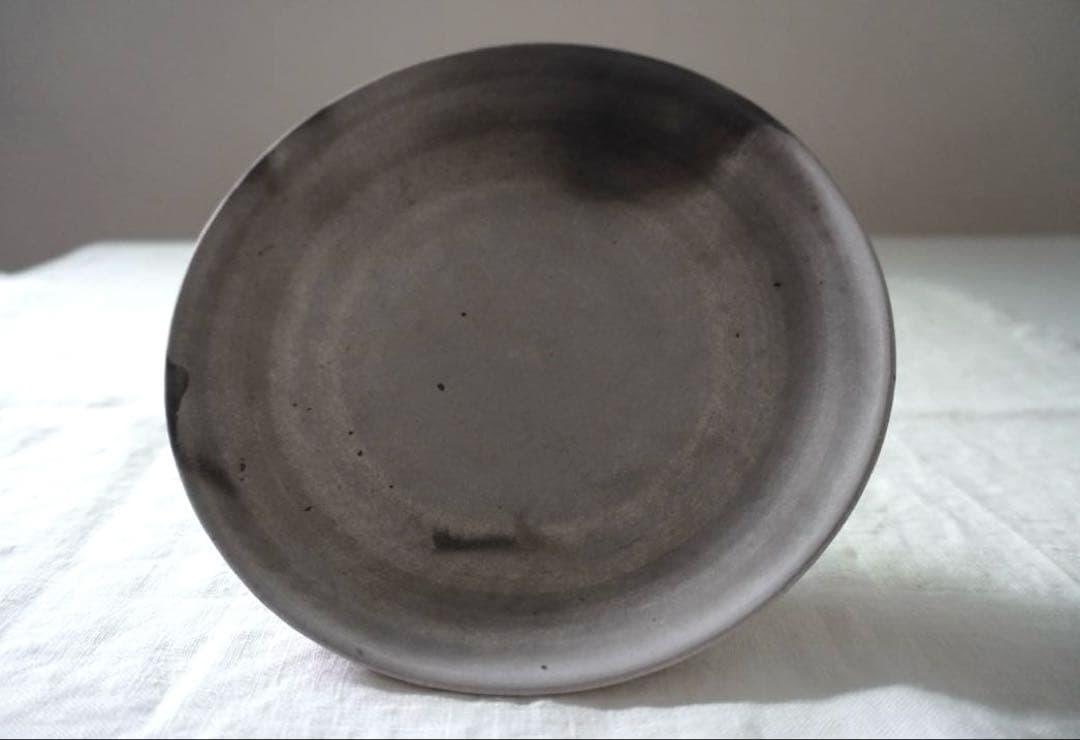 鮫島陽_ 舟 Boat 23.5cm×8.5cm 脚付き皿　高台コンポート皿　大