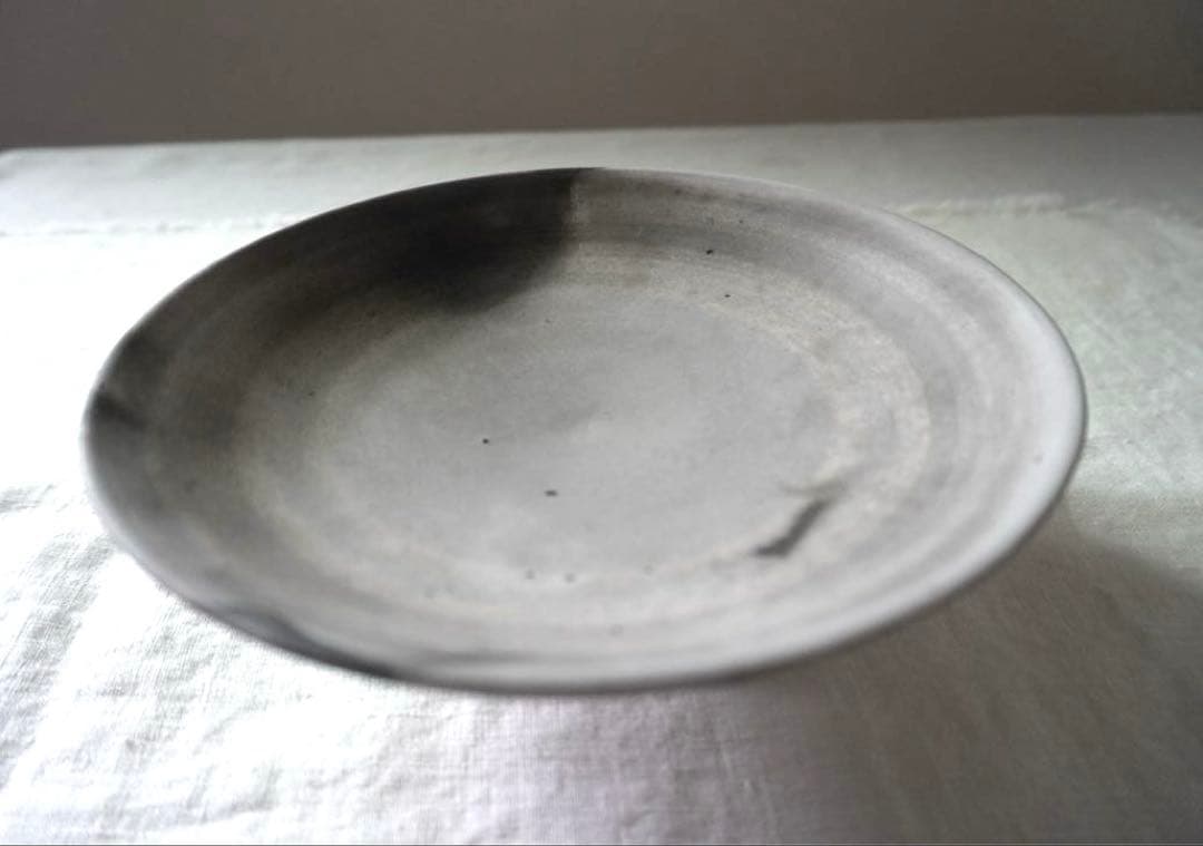 鮫島陽_ 舟 Boat 23.5cm×8.5cm 脚付き皿　高台コンポート皿　大