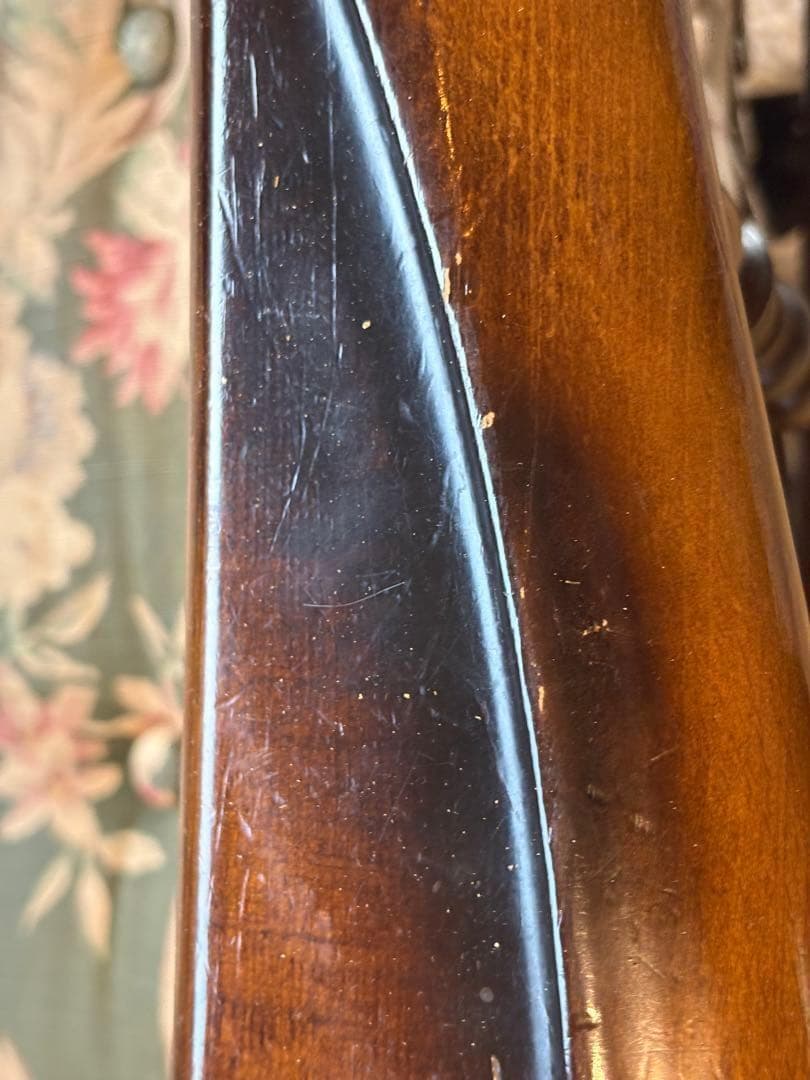 ①カリモク karimoku リクライナー　コロニアル　RC60 レトロ　GG