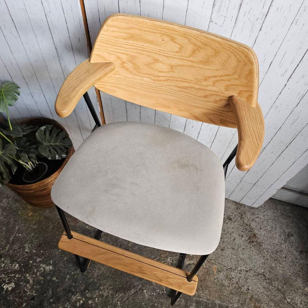 p028/k】展示品 木製 カウンターチェア 椅子 ダイニングチェア p028⁄k