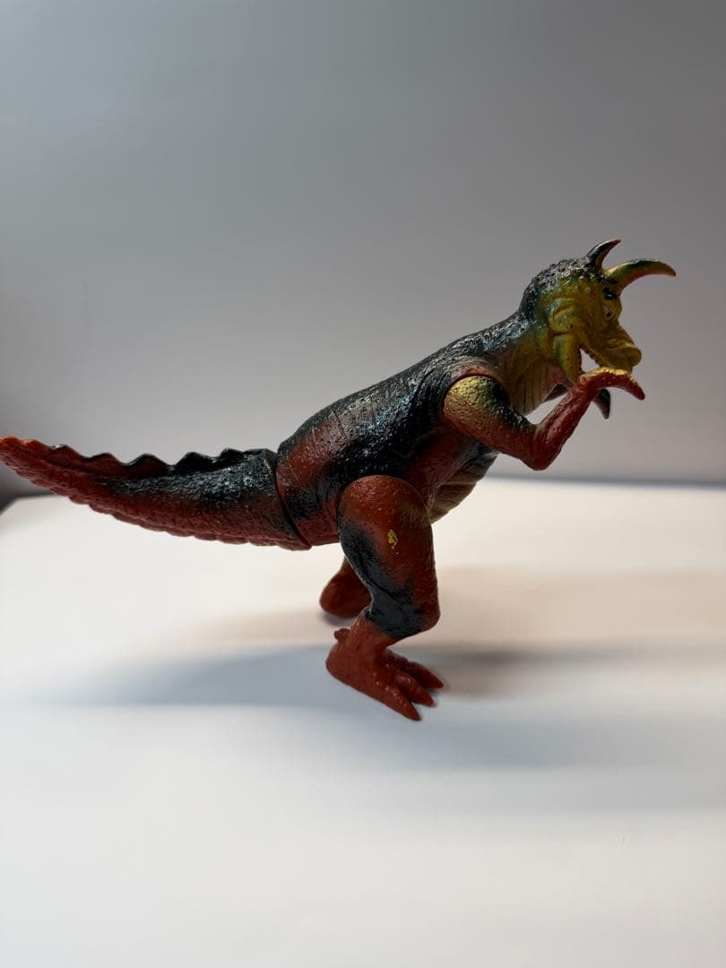 ポピー シーグラ キングザウルスシリーズ 足型付 ソフビ 当時物　ウルトラマンA