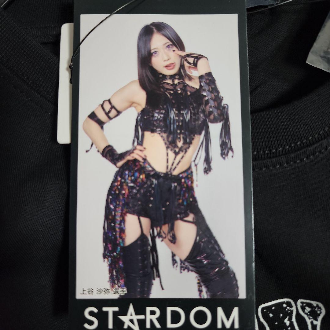 STARDOM 上谷沙弥Tシャツ PHENEX QUEEN ストラップ付き 新品 - メルカリ