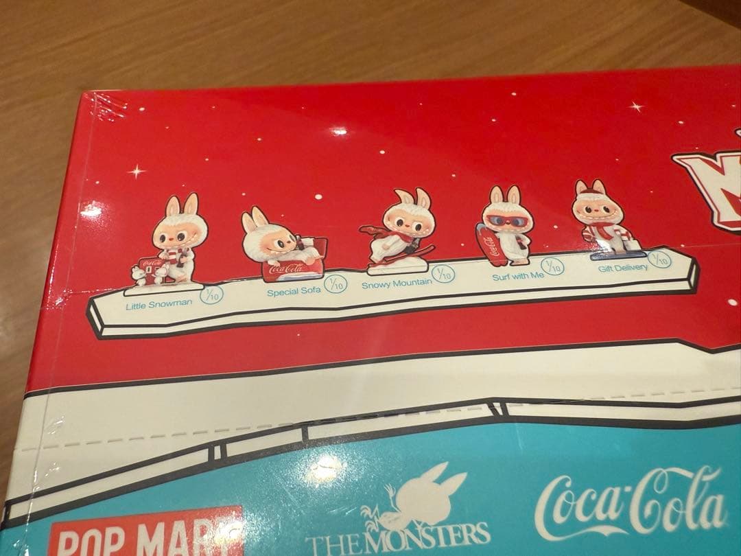 新品◆POPMART成田購入◆THEMONSTERSコカコーラフィギュアアソート