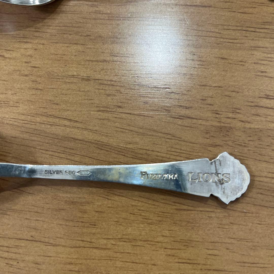 銀製スプーン ２種5本