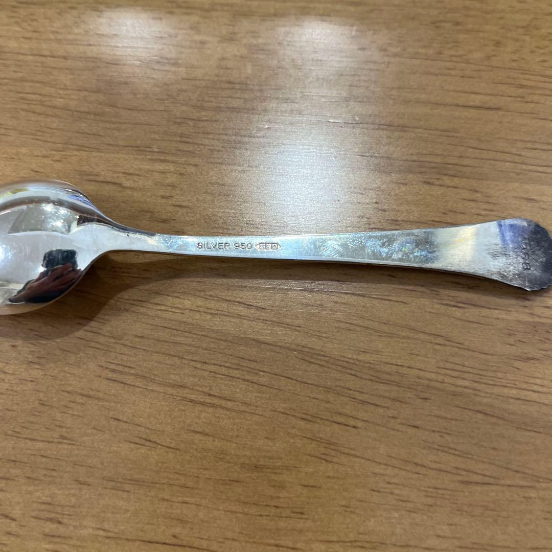 銀製スプーン ２種5本