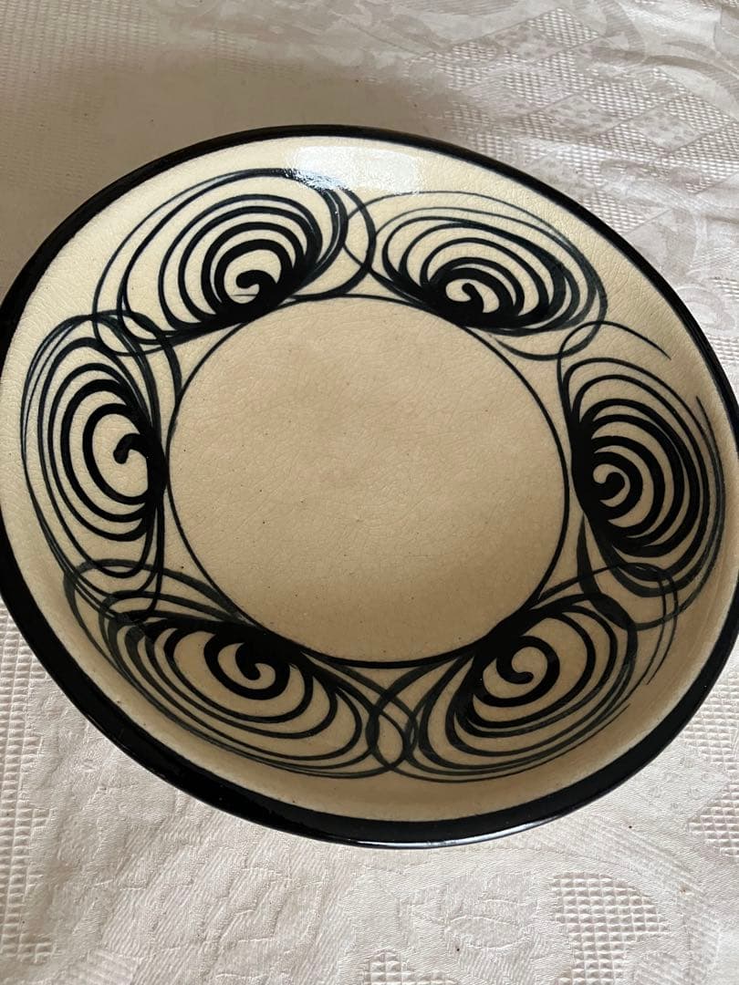 未使用❤️瀬戸本業窯　馬の目皿　7寸皿　2枚セット 直径約22