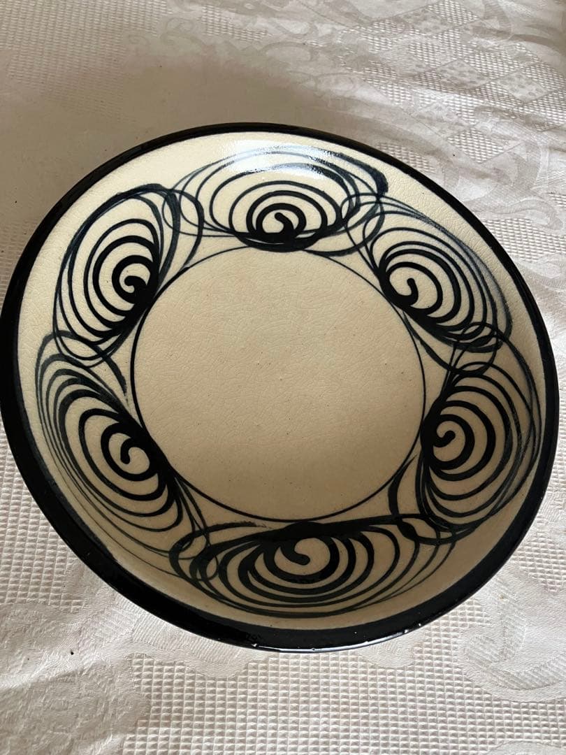 未使用❤️瀬戸本業窯　馬の目皿　7寸皿　2枚セット 直径約22