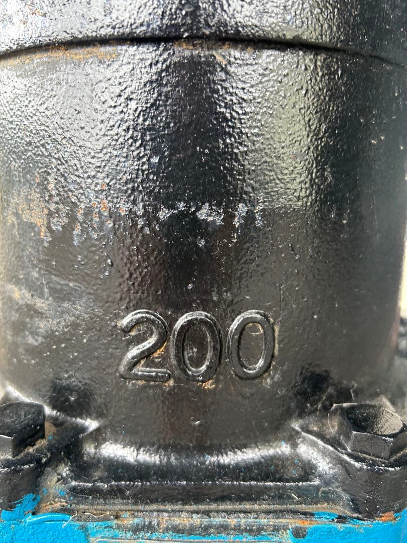 K3ツルミ一般工事排水用水中ポンプKRS-85.5 200V 50Hz 5kW5