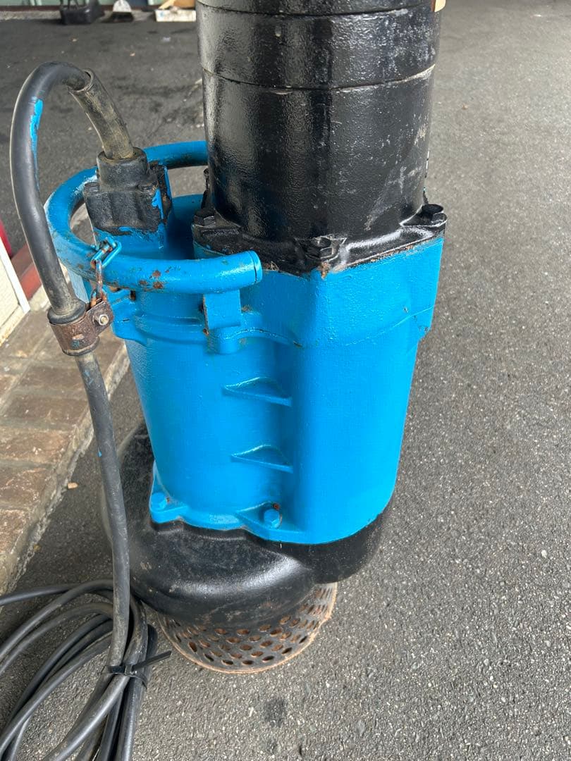 K3ツルミ一般工事排水用水中ポンプKRS-85.5 200V 50Hz 5kW5