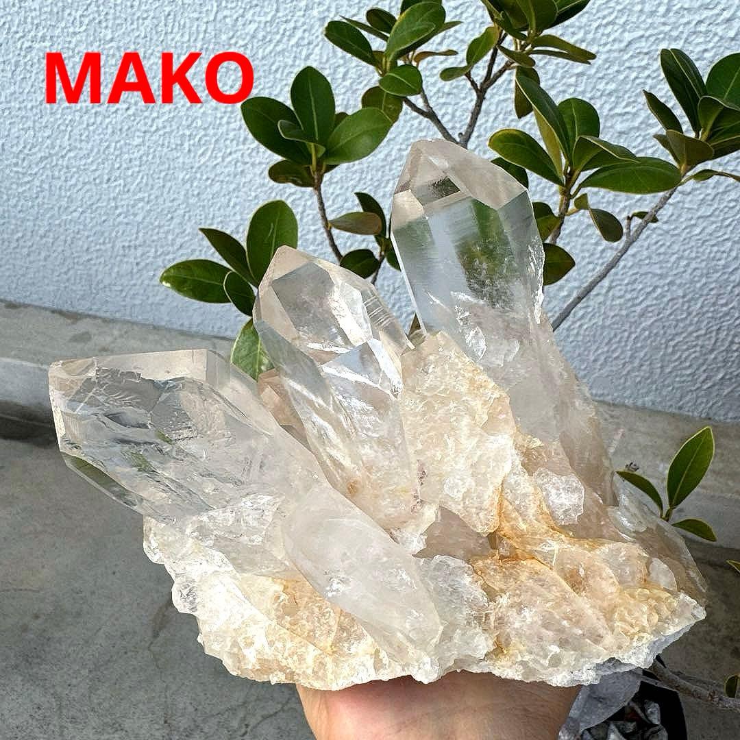 M1736☆ヒマラヤ水晶クラスター3.0Kg☆マニカラン産☆N50202-G