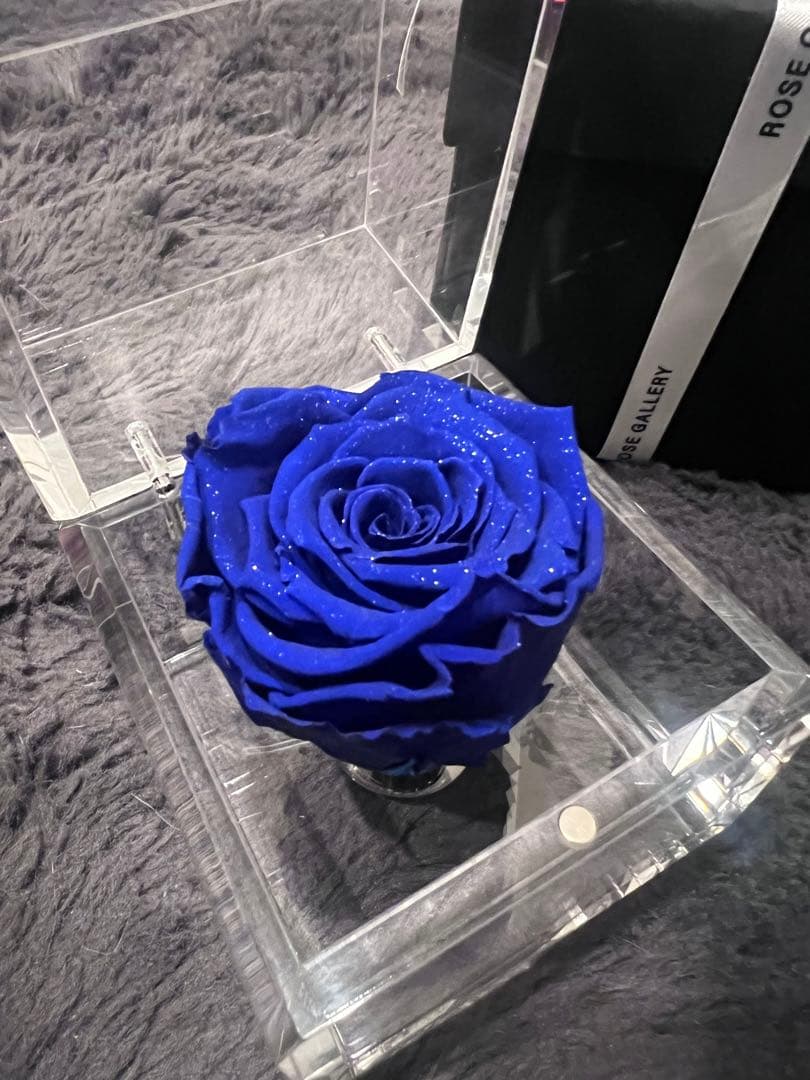 【美品】ローズギャラリー銀座 ミュゼ ダイヤモンドローズ エクセレントブルー M