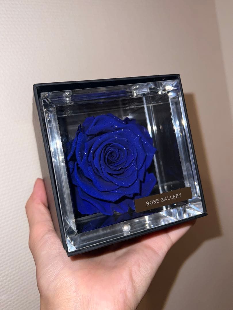 【美品】ローズギャラリー銀座 ミュゼ ダイヤモンドローズ エクセレントブルー M