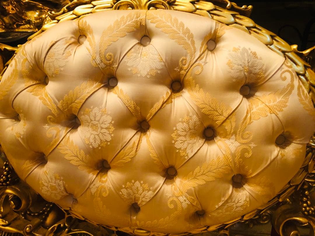 超豪華シリックゴールド金箔　1脚用　イタリア製